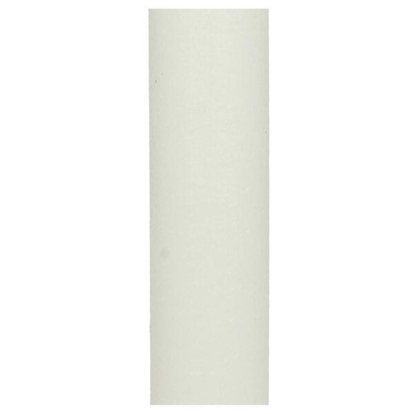 Κερί Λευκό 9.5x3.2x29.5cm Σετ 3Τμχ