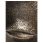 Διακοσμητικό  Πρόσωπο Μαύρο Αλουμίνιο 19.5x11x38cm