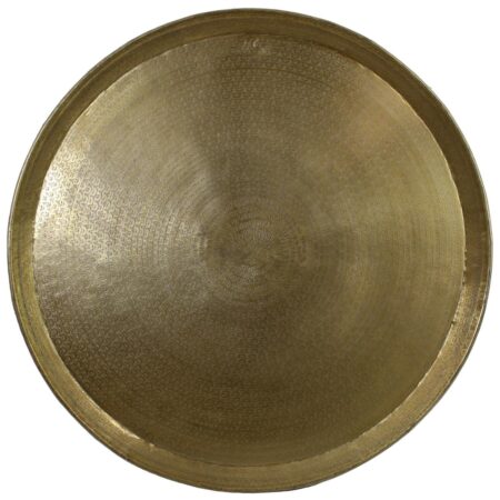 Δίσκος Μέταλλο Χρυσό Αλουμίνιο 89.5x89.5x4cm