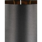 Επιτραπέζιο Φωτιστικό Ασημί Γυαλί 33x33x48.8cm