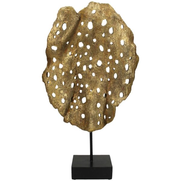Διακοσμητικό Κοράλι Χρυσό Polyresin 36x10.8x47cm