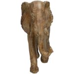 Διακοσμητικό Ελέφαντας Καφέ Polyresin 33x14.5x23.6cm
