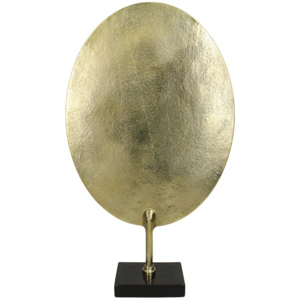 Διακοσμητικό  Δίσκος Χρυσό Αλουμίνιο 35x10x45cm