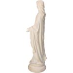 Διακοσμητικό Άγαλμα Maria Μπεζ Polyresin 11.5x10.5x33.5cm