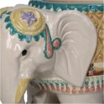 Κασπώ Ελέφαντας Πολύχρωμο Κεραμικό 34x19x25.5cm