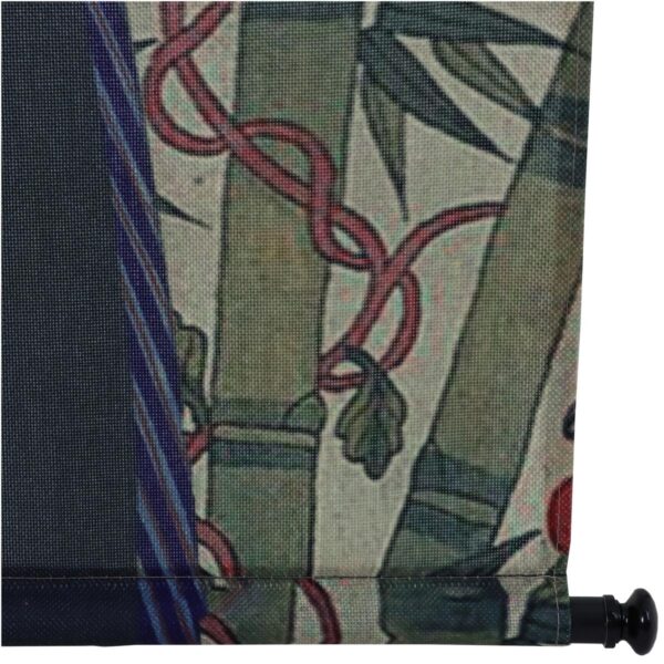 Διακοσμητικό Τοίχου Κρεμαστό Γκέισα Μπορντώ Polyester 105x136cm