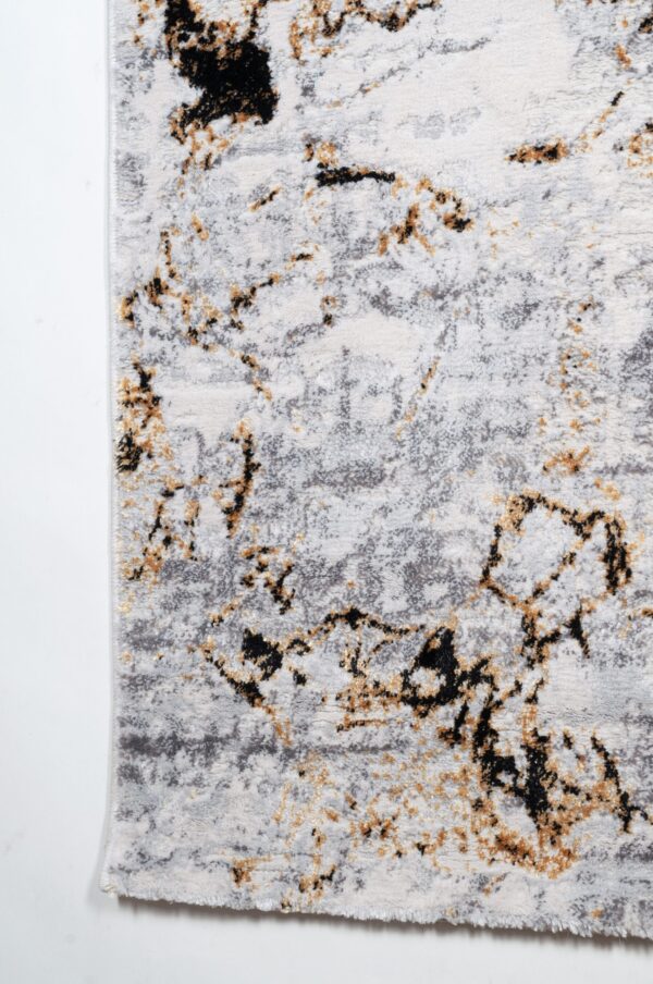 ΧΑΛΙ SHINY VELVET 5643/Anthracite Yellow - 200cm x 290cm