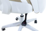 Καρέκλα γραφείου διευθυντή MOMENTUM Bucket  μπεζ ύφασμα Mesh-πλάτη pu λευκό