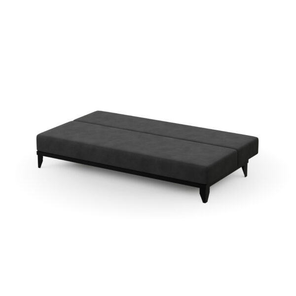 Καναπές Κρεβάτι Fiona Τριθέσιος Ανθρακί 190x85x80cm