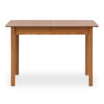 Τραπέζι Bergen  μασίφ ξύλο-MDF επεκτεινόμενο χρώμα καρυδί 120/150x68x77εκ.