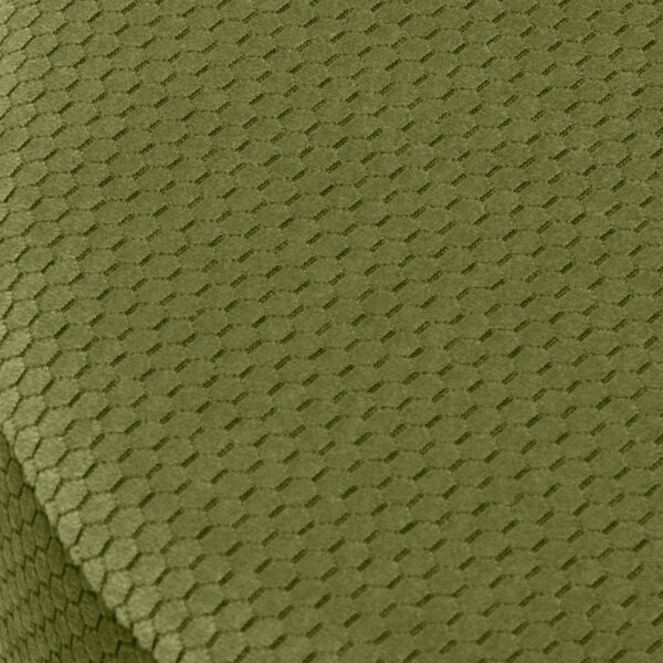 Σκαμπώ Fidik  υφασμάτινο χρώμα πράσινο 40x40x40εκ.