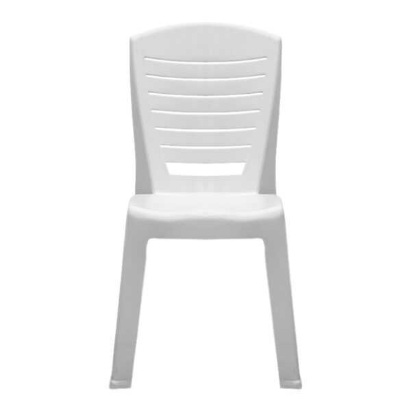 Καρέκλα πολυπροπυλενίου Tabia  χρώμα λευκό 47x49x86εκ.