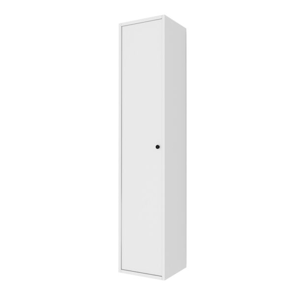 Ντουλάπι κουζίνας - μπάνιου Felix Flat  χρώμα λευκό 33,6x30x160,8εκ.