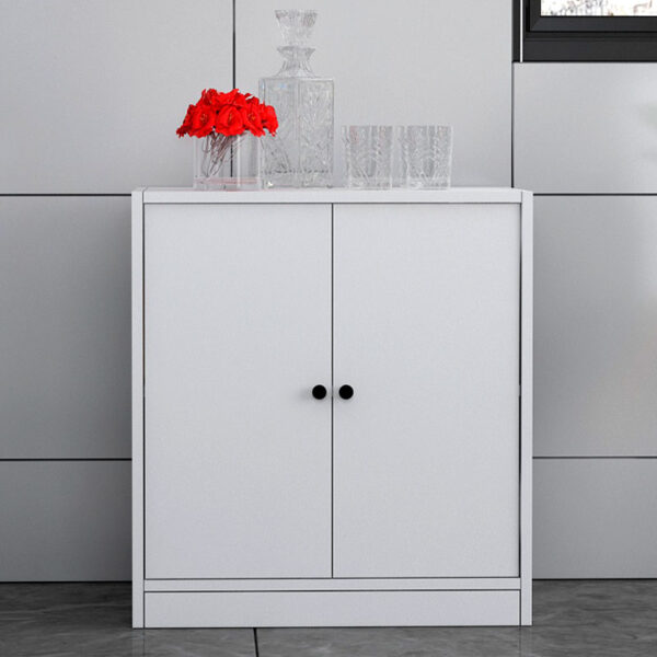 Ντουλάπι κουζίνας - μπάνιου Felix Flat  χρώμα λευκό 65,4x40x71,4εκ.