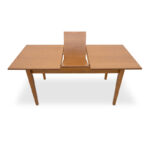 Σετ τραπεζαρίας Adare  5 τμχ μασίφ ξύλο - MDF με επεκτεινόμενο τραπέζι 140/180x78x77εκ.