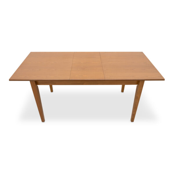 Σετ τραπεζαρίας Adare-Francis  5 τμχ μασίφ ξύλο-MDF με επεκτεινόμενο τραπέζι 140/180x78x77εκ.
