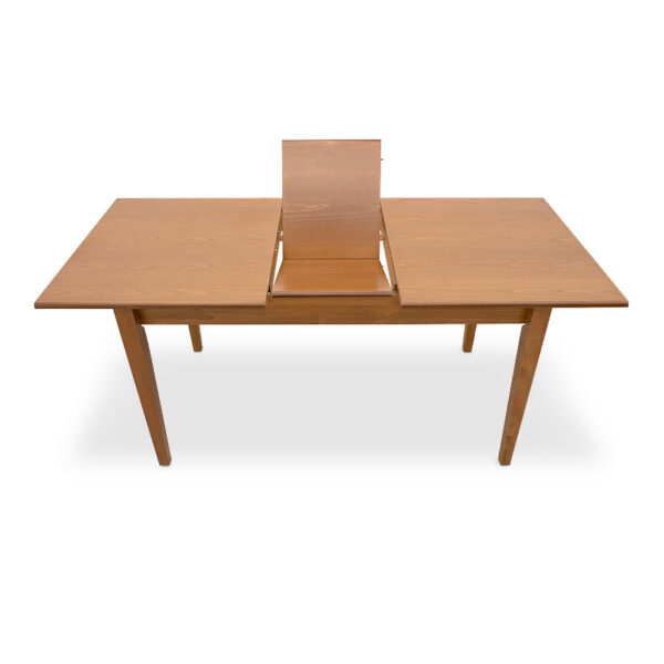Σετ τραπεζαρίας Adare-Francis  5 τμχ μασίφ ξύλο-MDF με επεκτεινόμενο τραπέζι 140/180x78x77εκ.