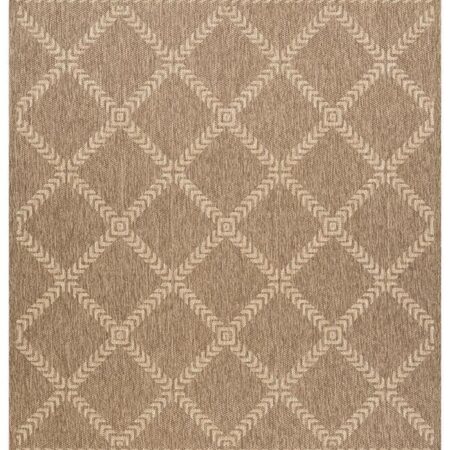 ΧΑΛΙ ETHNIK  2012C BROWN/CARAMEL BEIGE - 070X140