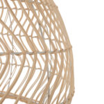 Bamboo Φωτιστικό Οροφής Μονόφωτο (Ε27) Φυσική Απόχρωση (55x55x40)cm
