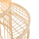 Bamboo Φωτιστικό Οροφής Μονόφωτο (Ε27) Φυσική Απόχρωση (70x70x55)cm