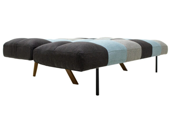 Καναπές - κρεβάτι 3θέσιος Freddo  με ύφασμα πολύχρωμο 182x81x84εκ