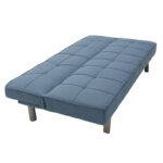 Καναπές-κρεβάτι Travis  3θέσιος με ύφασμα ανοικτό μπλε 175x83x74εκ