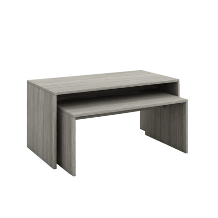 ALL DAY COFFEE TABLE ΓΚΡΙ OAK 90x45xH45cm