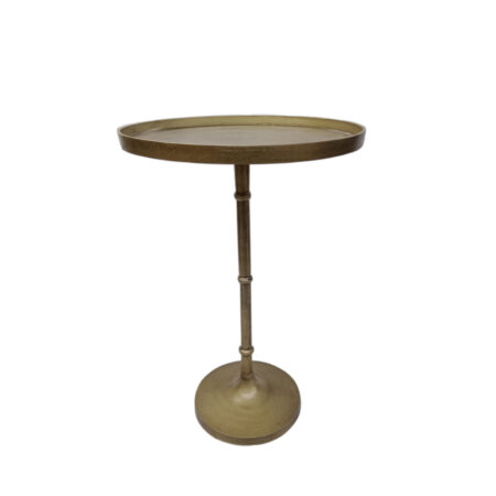 BERG SIDE TABLE ΧΡΥΣΟ ANTIQUE 40x40xH60cm