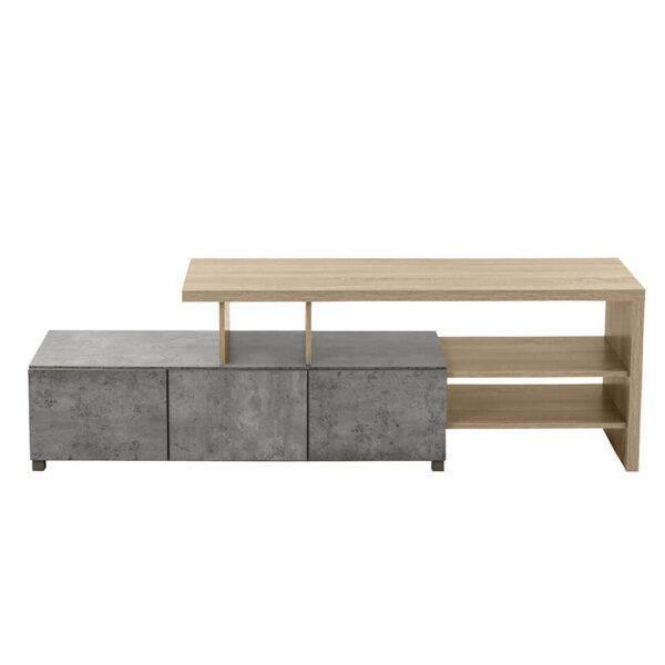 NEUTRAL TV STAND CEMENT ΣΚΟΥΡΟ SONOMA 160x39,5xH50cm