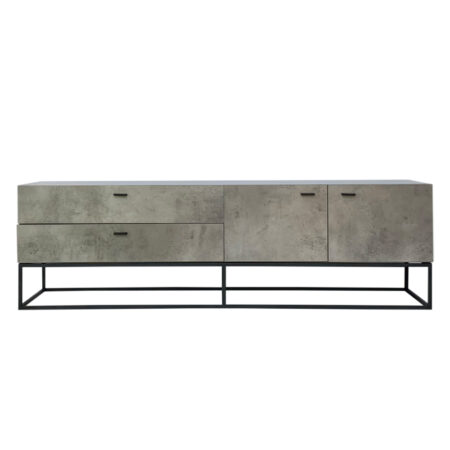 DELTA TV STAND CEMENT 160x40,6xH48,2cm