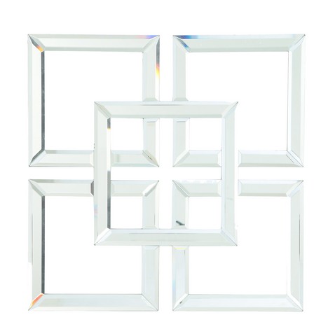 Mirror Καθρέπτης Τοίχου Διακοσμητικός (40x1.5x40)cm