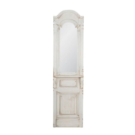Artekko Sluys Καθρέπτης Ξύλλινος Λευκός Πόρτα (46x13x182)cm