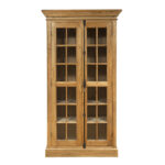Βιβλιοθήκη από ξύλο μασίφ (113x45x210)cm