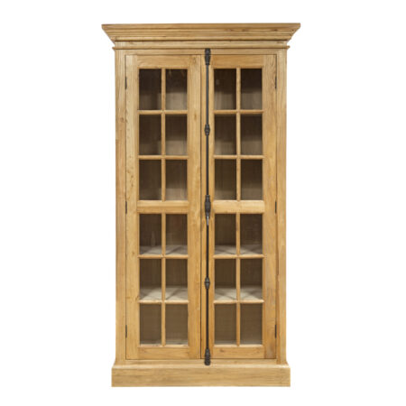 Βιβλιοθήκη από ξύλο μασίφ (113x45x210)cm