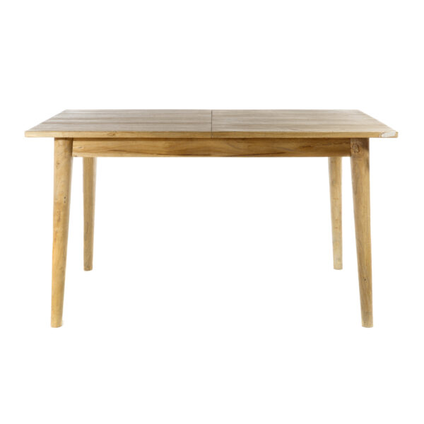 Τραπέζι τραπεζαρίας ανοιγόμενο από ξύλο μασίφ (140/180x80x78)cm
