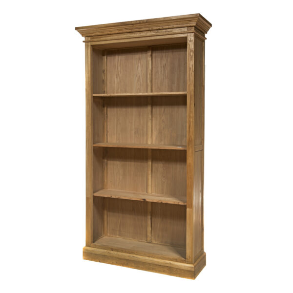 Βιβλιοθήκη από ξύλο μασίφ (120x40x220)cm