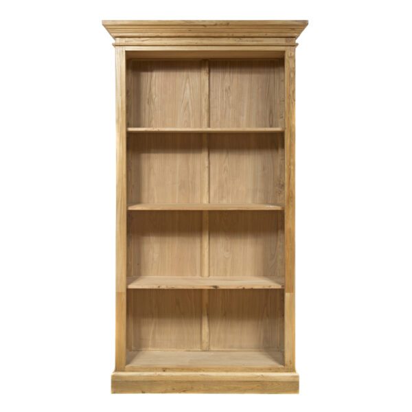 Βιβλιοθήκη από ξύλο μασίφ (120x40x220)cm