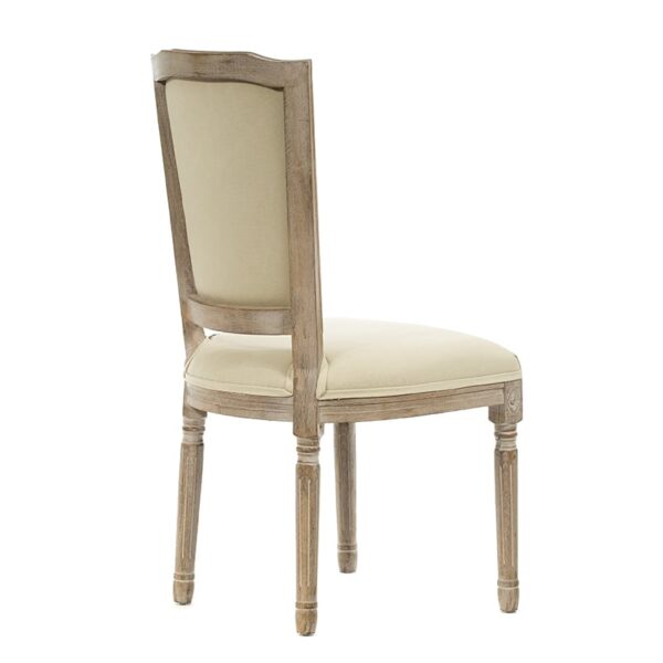 Kithof Καρέκλα Υφασμάτινη με Ξύλο (50x54x99)cm