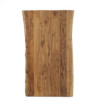Maokai Τραπέζι Σαλονιού με Χ Πόδια Ξύλινο Φυσική Απόχρωση (115x67x45)cm