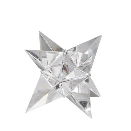 Agris Αστέρι Διακοσμητικό Γυάλινο (15x15x15)cm