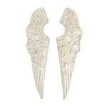 Angel Διακοσμητικά Φτερά Τοίχου από Μαγνήσιο (31x5x61)cm Σετ/2