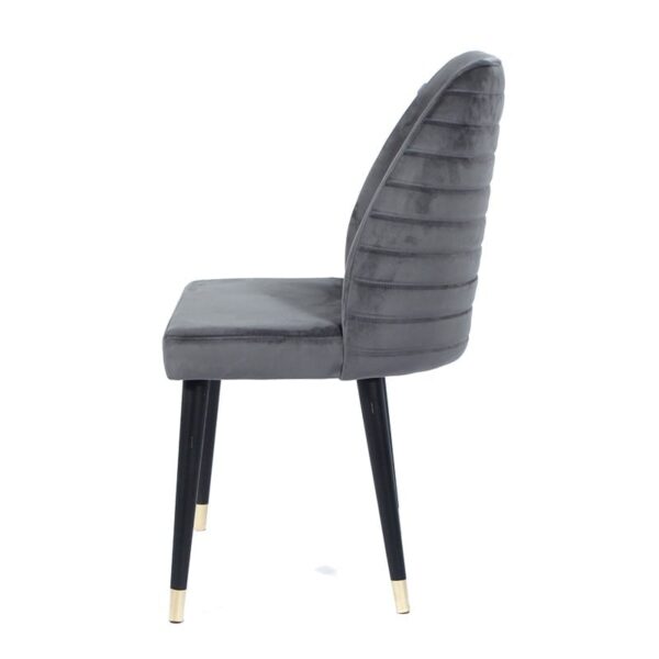 Oklop Καρέκλα Πόδια Black/Gold (49x55x90)cm