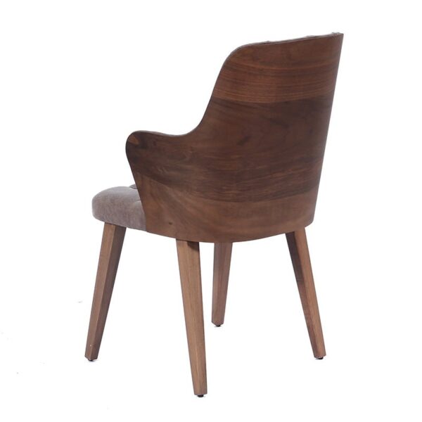Velt Καρέκλα Ξύλο Φυσικό Χρώμα (53x62x93)cm