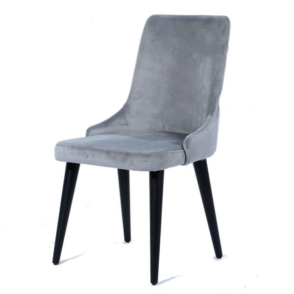 Groipsut Καρέκλα Ξύλο Μαύρο Χρώμα (53x64x95)cm