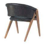 Καρέκλα VOLK PLUS καρυδί χρώμα ξύλου ύφασμα SOHO 03