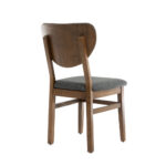 Καρέκλα KAPITONE καρυδί ξύλο ύφασμα NICA 040 (47x45x90)cm