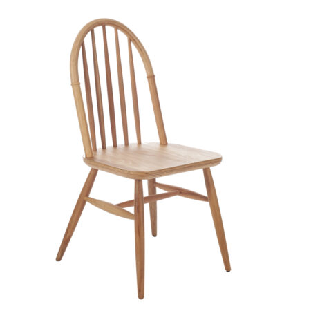 Cubuclu Καρέκλα με Ξύλινο Σκελετό σε Φυσική Απόχρωση (45x50x92)cm