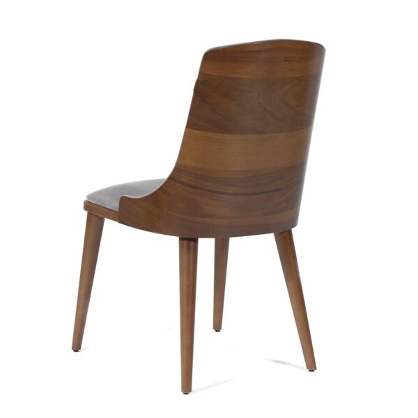 Islaoloph Καρέκλα Υφασμάτινη Ξύλινα Πόδια και Πίσω Μέρος Πλάτης  (51x61x91)cm