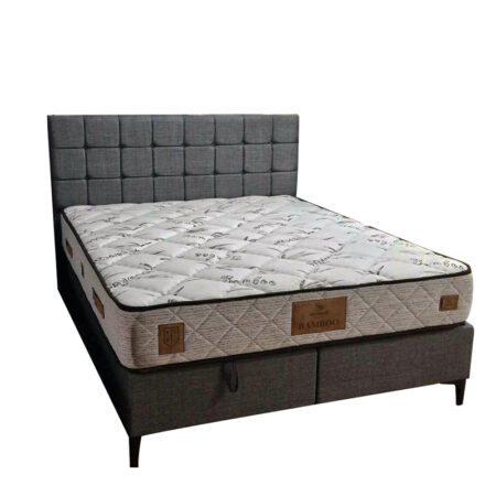 Κρεβάτι Comfort plus με αποθηκευτικό χώρο 160x200 ύφασμα SB54