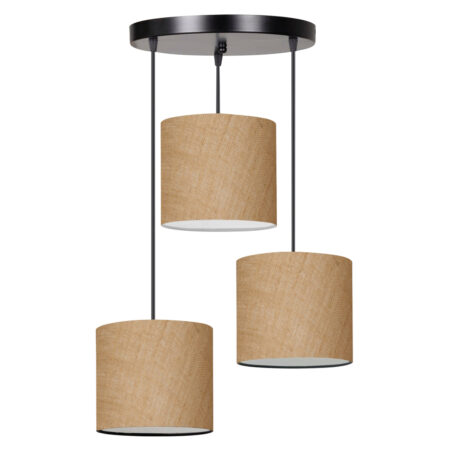 ΦΩΤΙΣΤΙΚΟ ΟΡΟΦΗΣ HM7622.01 ΜΠΕΖ-ΜΑΥΡΟ